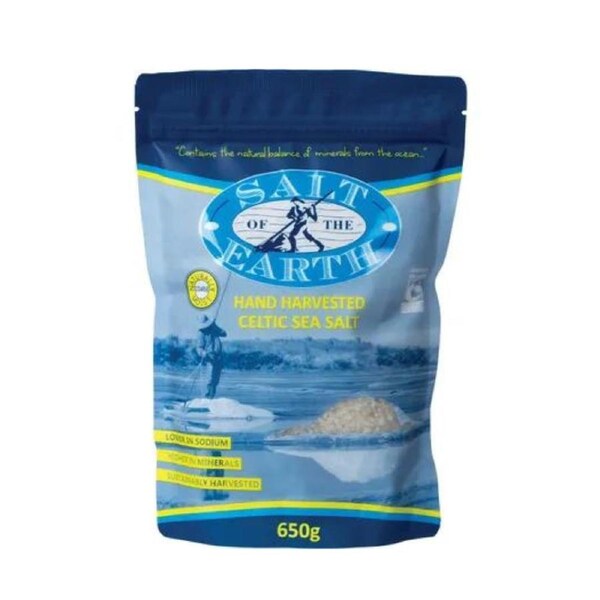 Salt of the Earth Celtic Sea Salt Coarse 650g