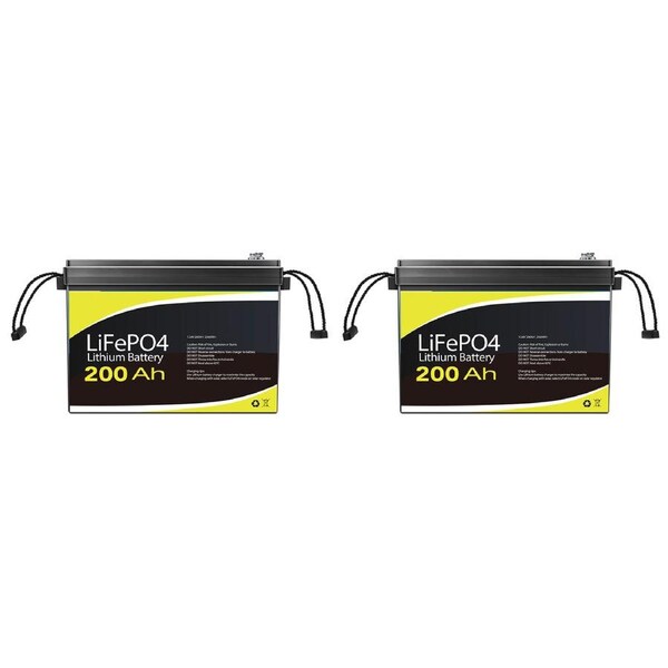 200Ah 12V Lithium Battery 5120Wh Replace SLA