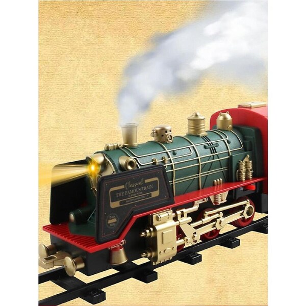 Train Set for Christmas Tree, USB Charging Electric Train Toys-Christmas Train Set Toy