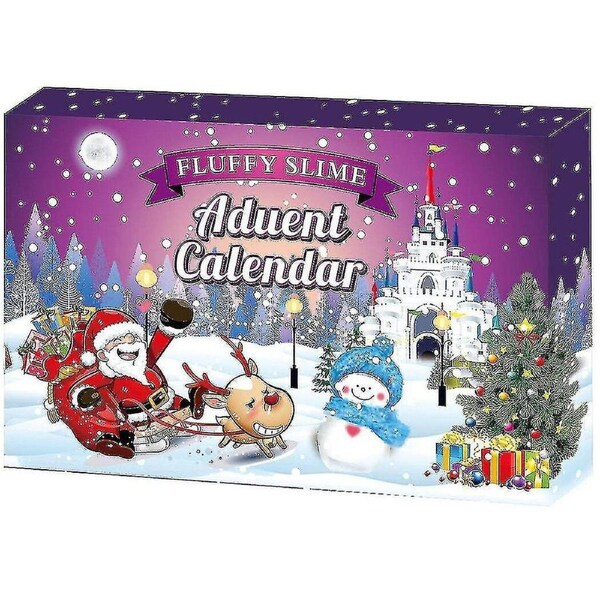 Slime Advent Calendar Countdown To Christmas 24 Day Surprises For Kids Ages 3 And Up Christmas Gift For Party Kids Xmas Gift