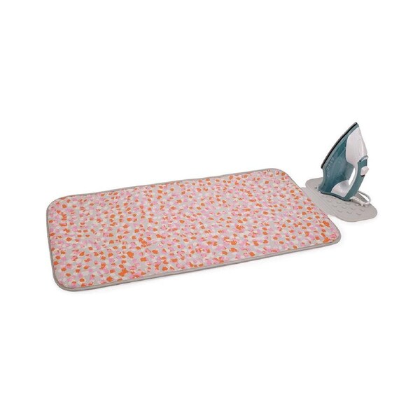 Joseph Joseph Swift Folding Ironing Mat With Silicone Iron Rest - Peach Blossom