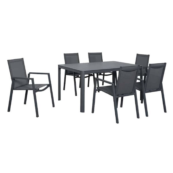 Sunscape Allure 7 Piece Outdoor Dining Set