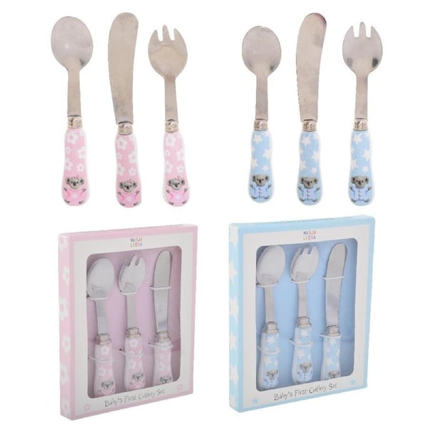 Baby Koala Cutlery Set 3pc