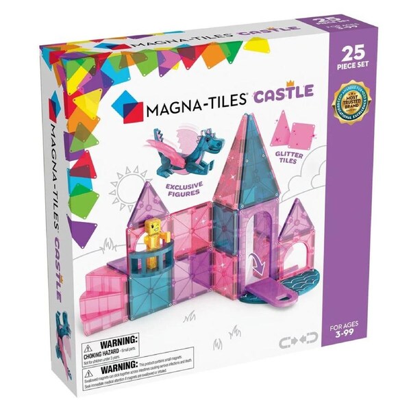 Magna-Tiles - Castle - 25 Piece Set