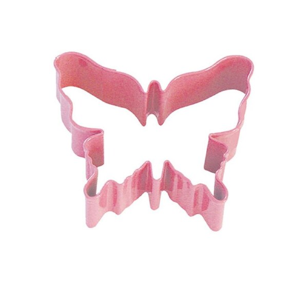 Butterfly Cookie Cutter Pink 8cm