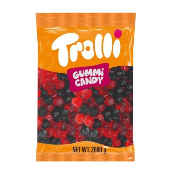 2kg Trolli Raspberries & Black Berries
