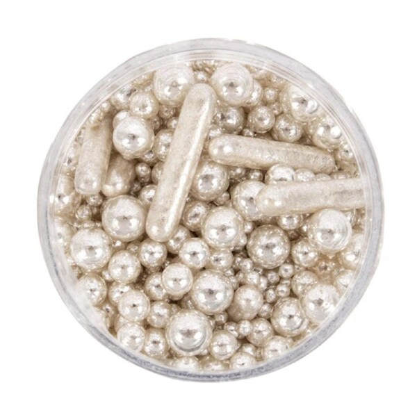 Sprinks Bubble & Bounce Silver Sprinkles 75g