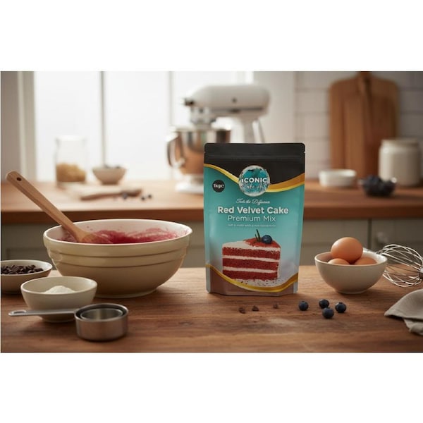 1kg Bakels Red Velvet Cake Mix