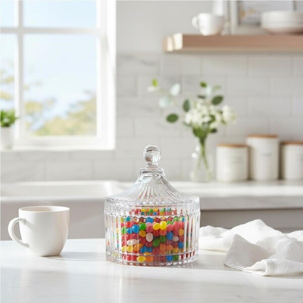 Glass Candy Bowl 10.5x12.5cm