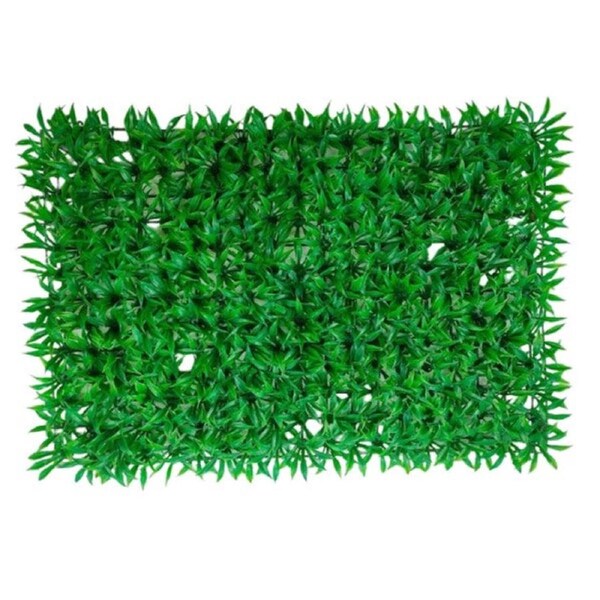 Artificial Green Bamboo Mat 60x40cm