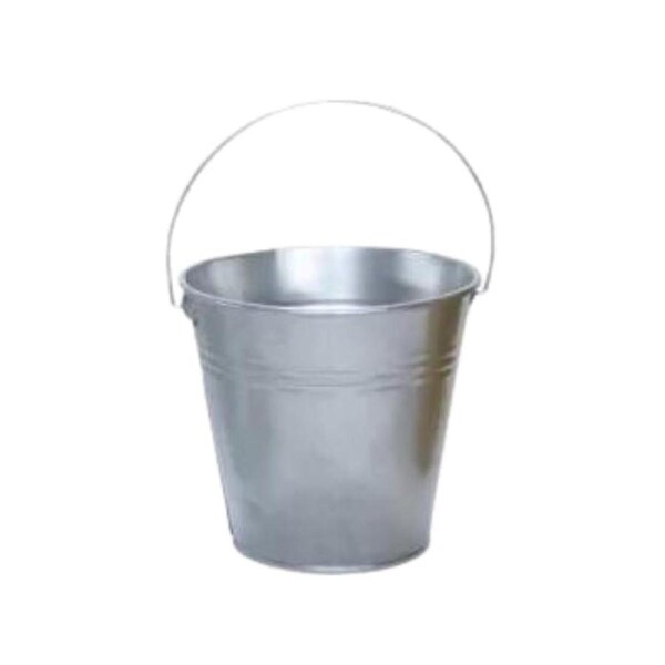 Silver Mini Galvanized Bucket 12cm