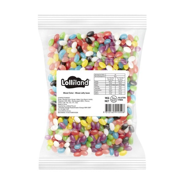 Mixed Mini Jelly Beans 1kg
