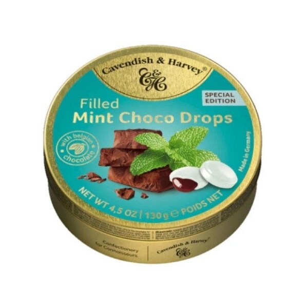 Cavendish & Harvey Mint Choco Drops 130g