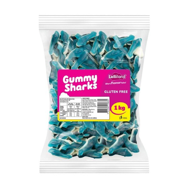 Gummy Sharks 1kg