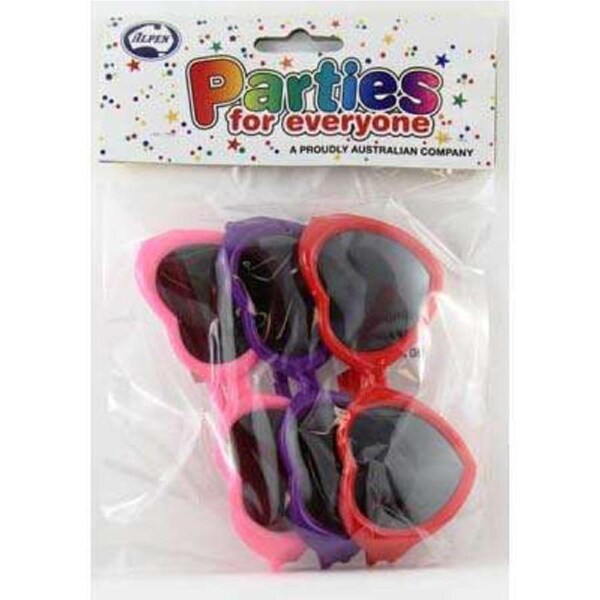 Kids Heart Sunglasses 3pk
