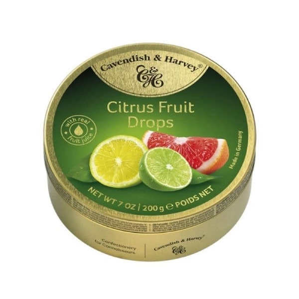 Cavendish & Harvey Citrus Fruit Drops 200g