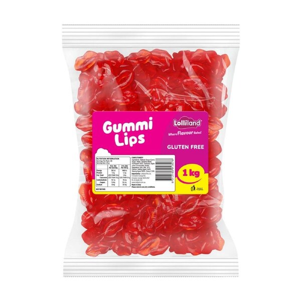 Gummi Lips 1kg