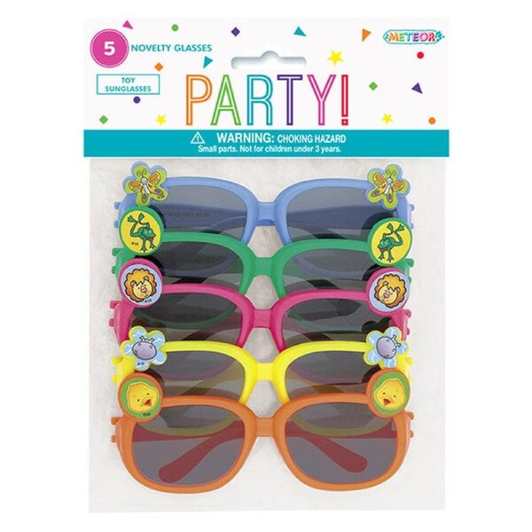 Novelty Glasses 5pk
