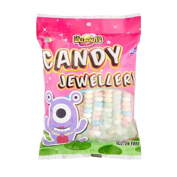 Lollinauts Candy Jewellery 150g