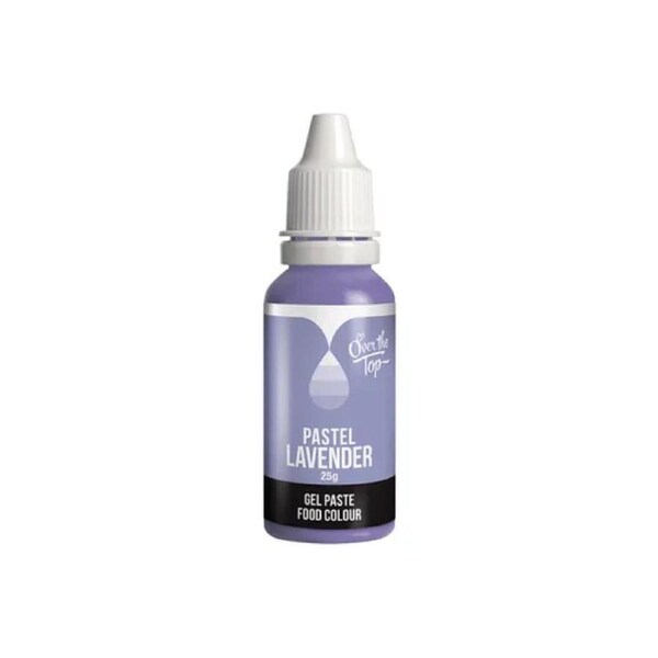Over The Top Pastel Lavender Gel Paste Food Colour 25g