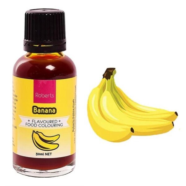 Roberts Banana Flavour Colour 30ml