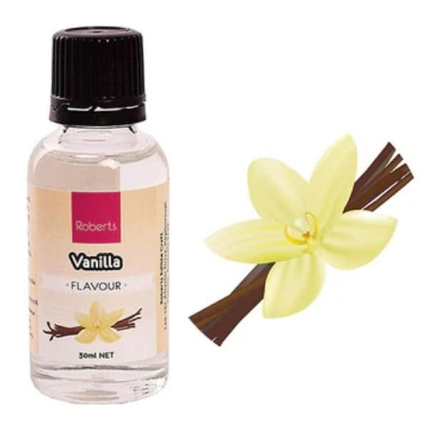Roberts Clear Vanilla Flavoured Essence 30ml