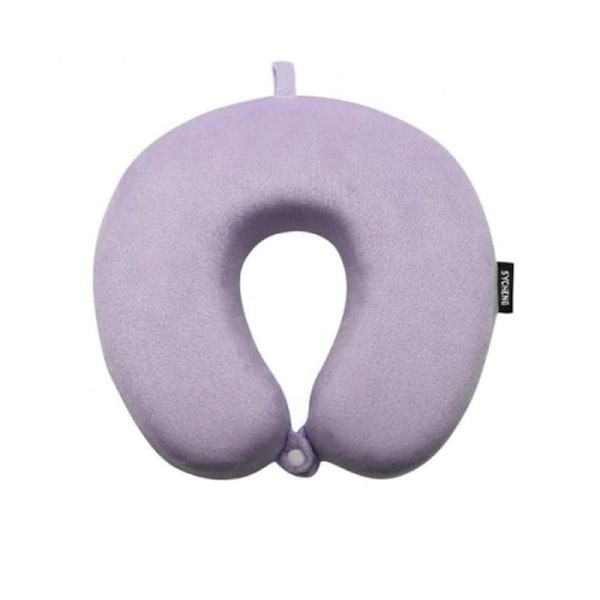 Memory Foam Travel Neck Pillow (Black or Grey)