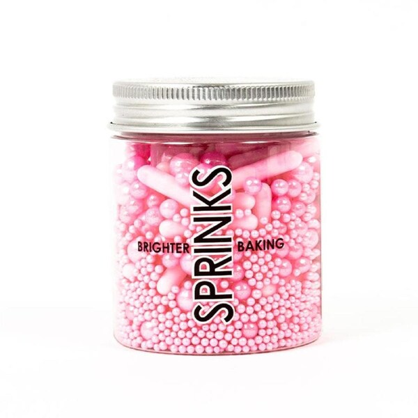 Sprinks Bubble & Bounce Pink Sprinkles 75g