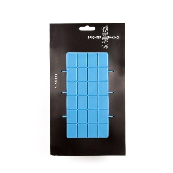 Sprinks Chocolate Bar Silicone Mould (approx. 10x21cm, 20mm deep)