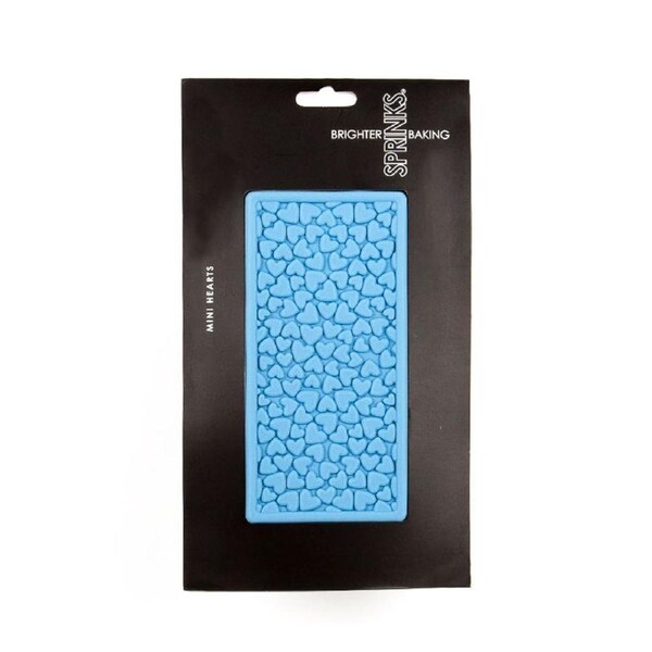 Sprinks Mini Hearts Silicone Mould (approx. 13x23cm, 20mm deep)