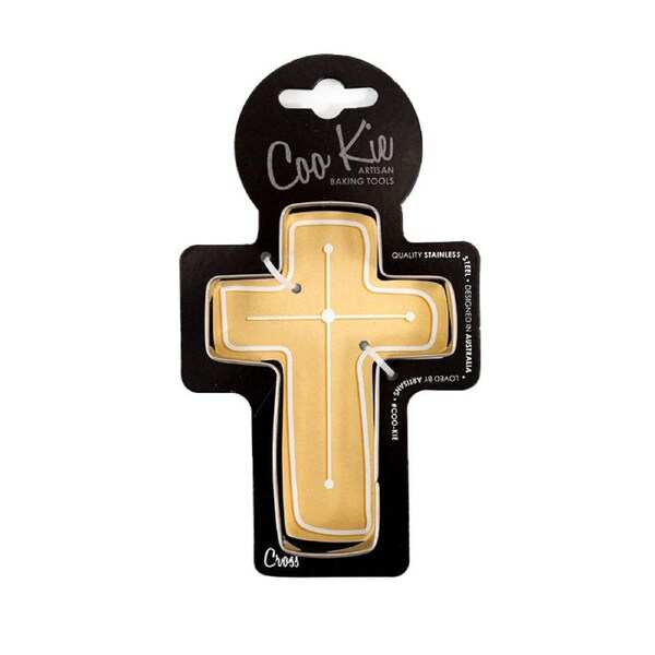Coo Kie Cross Stainless Steel Cookie Cutter