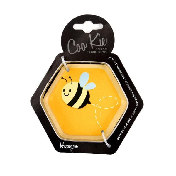 Coo Kie Hexagon Stainless Steel Cookie Cutter