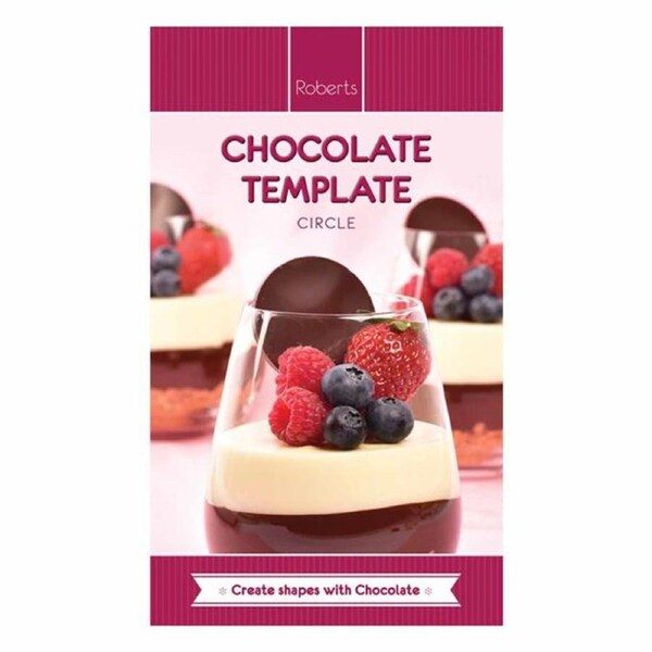 Roberts Chocolate Template Mould Circles 165x280mm