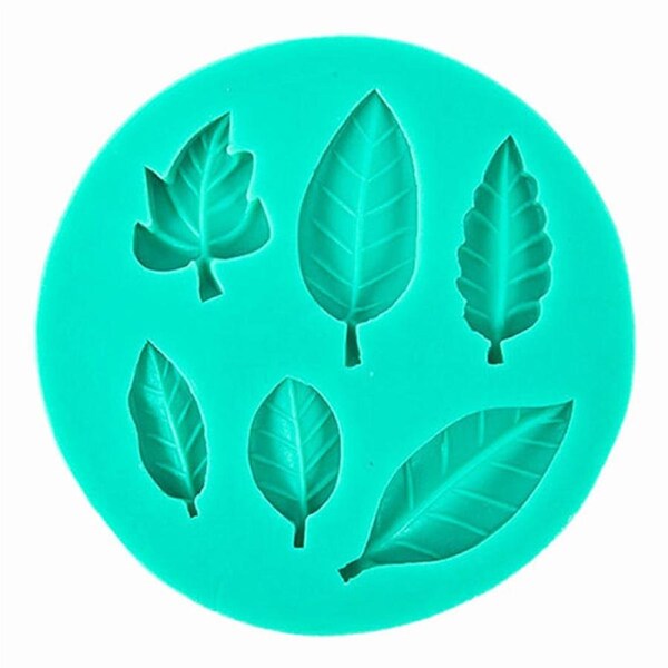 Mixed Leaves Silicone Fondant Mould