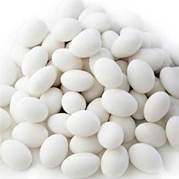 250g White Sugared Almonds