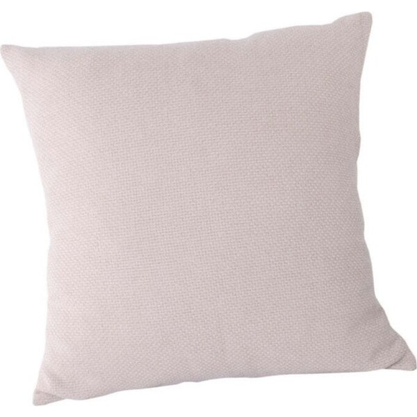 Huxford Grove The Ghan Camel Hair Basketweave Cushion Sofa Pillow 55cm White