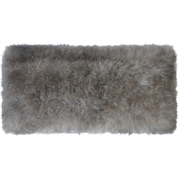 Huxford Grove The Cashmere Cushion Sofa Pillow Rectangular 28x56cm Grey