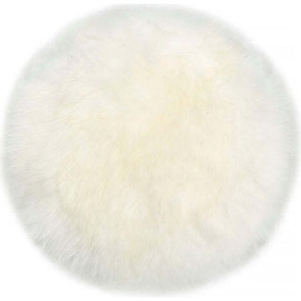 Huxford Grove The Gulgong Long Wool Sheepskin Seat Pad Chair Padding Ivory