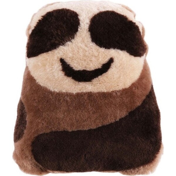 Auskin Sheepskin Pet Sloth Cushion Home/Room Decorative Pillow 35x40cm Multi