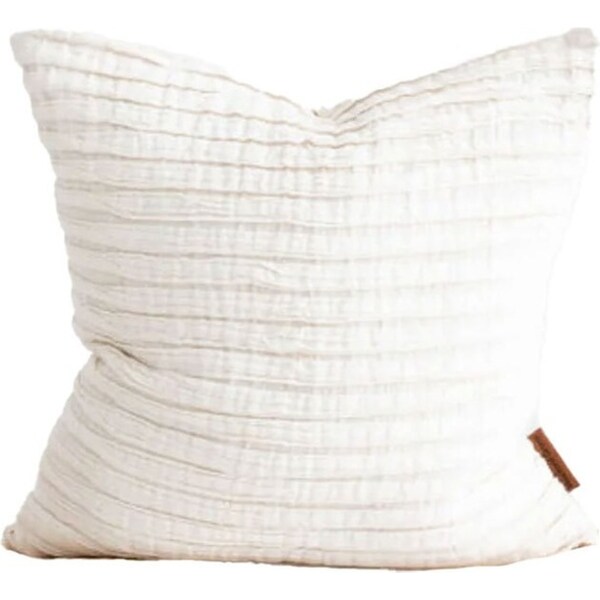 Huxford Grove The Airlie Cushion Home Sofa/Couch Pillow Square 55x55cm White
