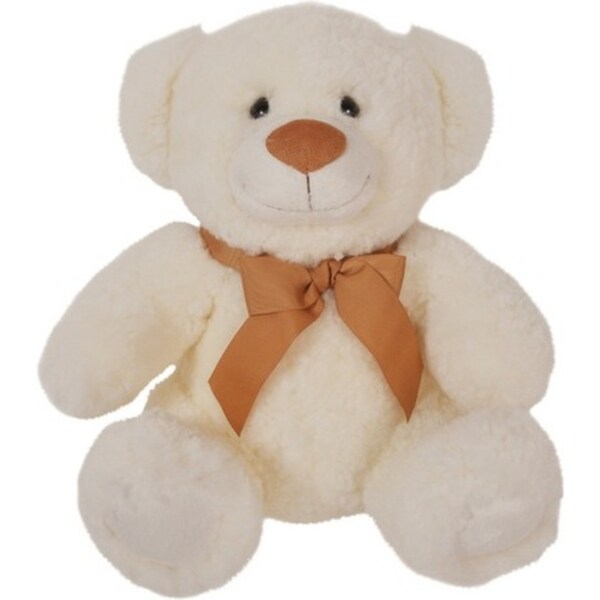 Auskin Shorn Oscar Teddy Bear Kids/Children Soft Cuddle Toy 30cm Off White
