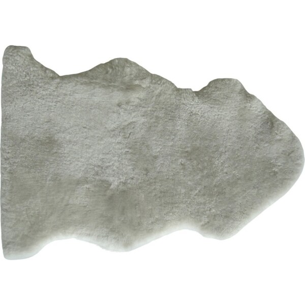 Auskin Tykes Sheepskin Soft & Cozy Infant Floor Rug/Carpet 85x55cm Oatmeal