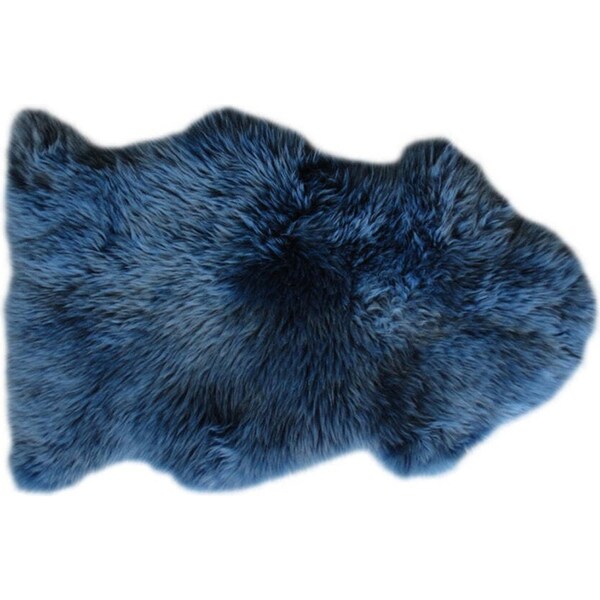 Auskin The Gulgong Sheepskin Rug Floor Mat Home/Room Decor 105x60cm Delft