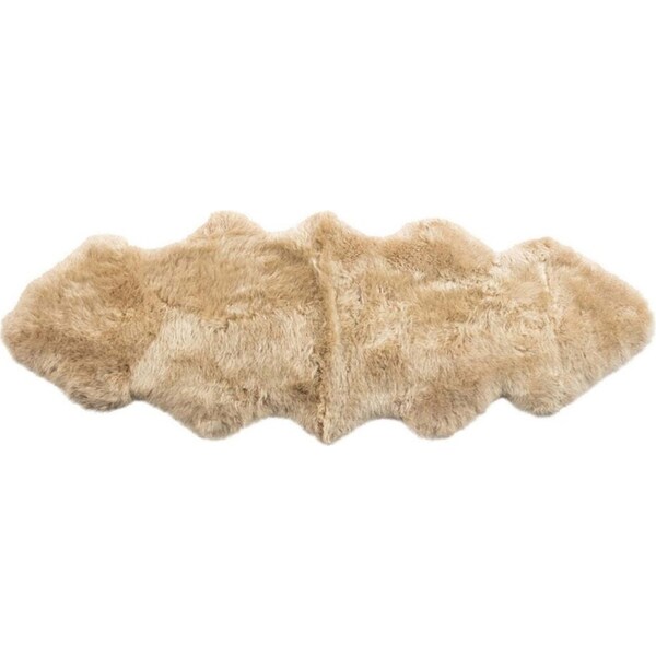 Auskin The Gulgong Sheepskin Double Rug Area Floor Mat Home/Room Decor Nappa