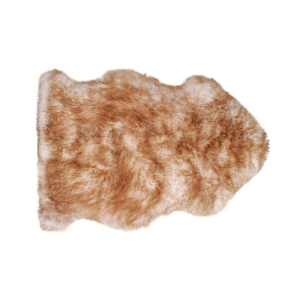 Auskin The Gulgong Sheepskin Rug Floor Mat Home Decor 105x60cm Light Brown