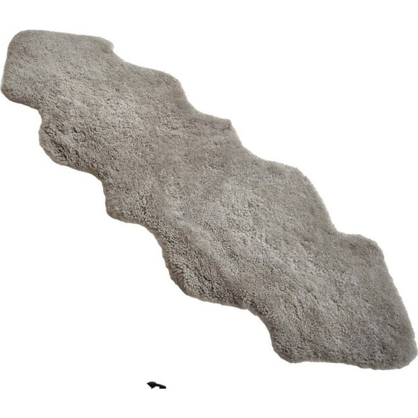 Huxford Grove The Kingston Sheepskin Double Area Rug Home/Room Decor Moleskin