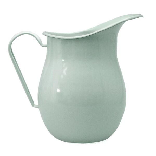 Country Vintage Style Falcon Enamel Duck Egg Blue Jug 3 Litre