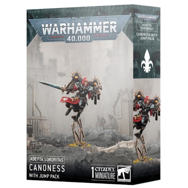 Warhammer: 40,000 Adepta Sororitas Canoness with Jump Pack