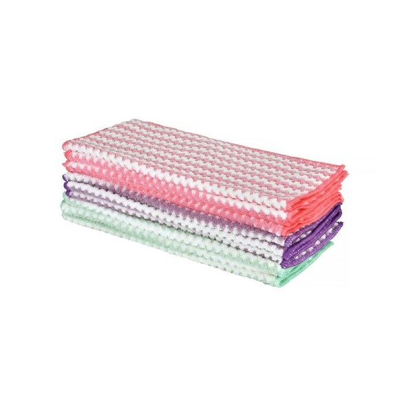 10 Pcs Super Absorbent Reusable Microfibre Cleaning Cloths 30 x 30 cm