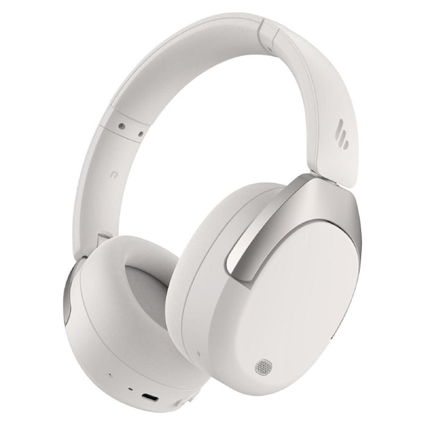Edifier W830NB Active Noise Cancelling Wireless Over-Ear Headphones - White